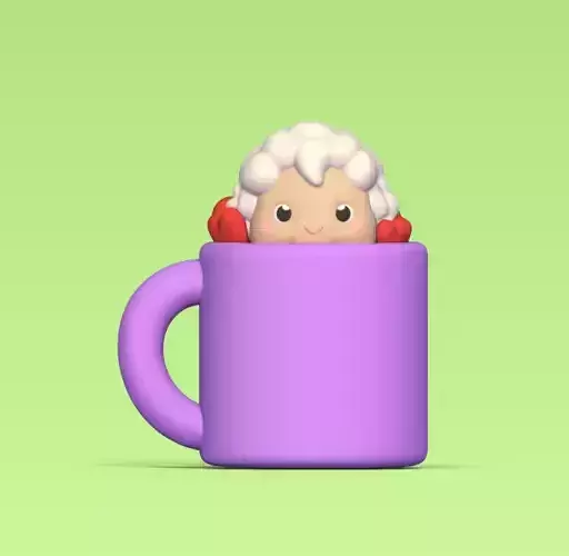 Sheep on Cup