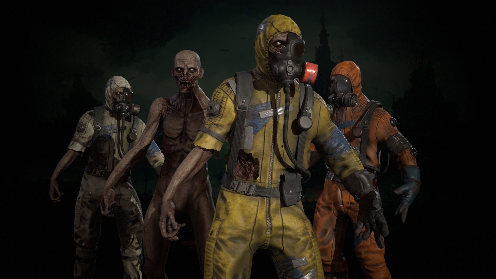 UrbanZombie4 for pack Low-poly 3D model_28