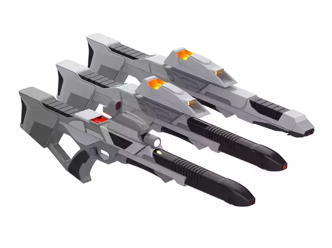  Type 3 Phaser Rifles Bundle - Star Trek First Contact - STL  3D print model