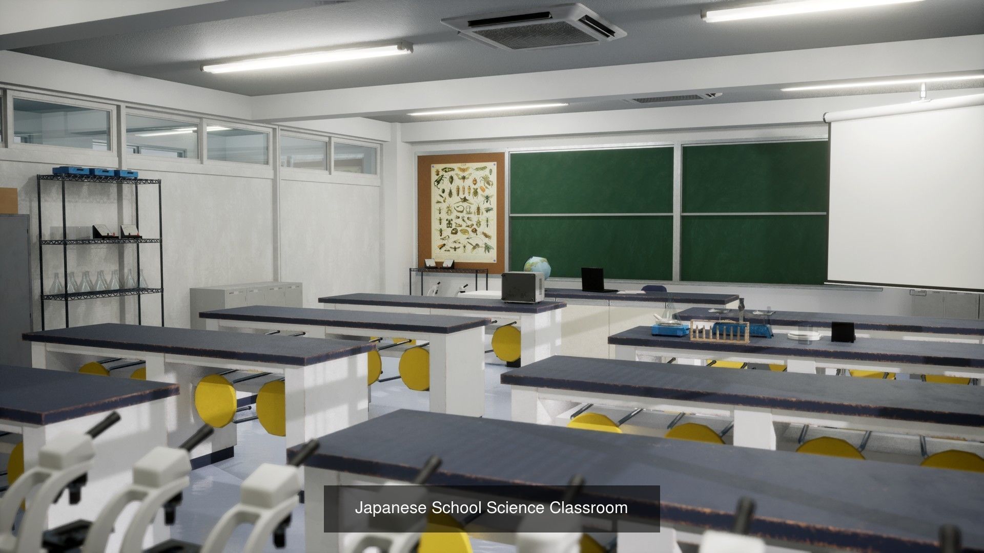 Japanese School Collection 2 - 6  School Scenes _6
