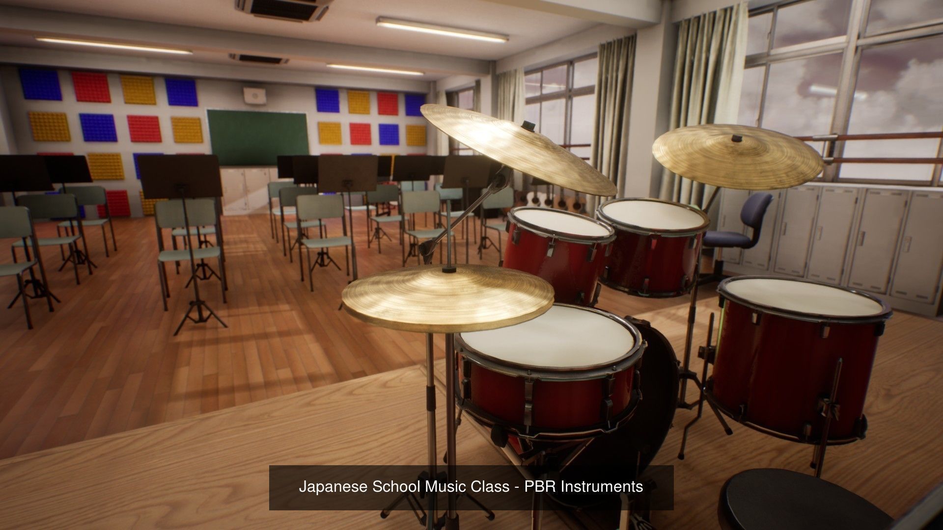 Japanese School Collection 2 - 6  School Scenes _5