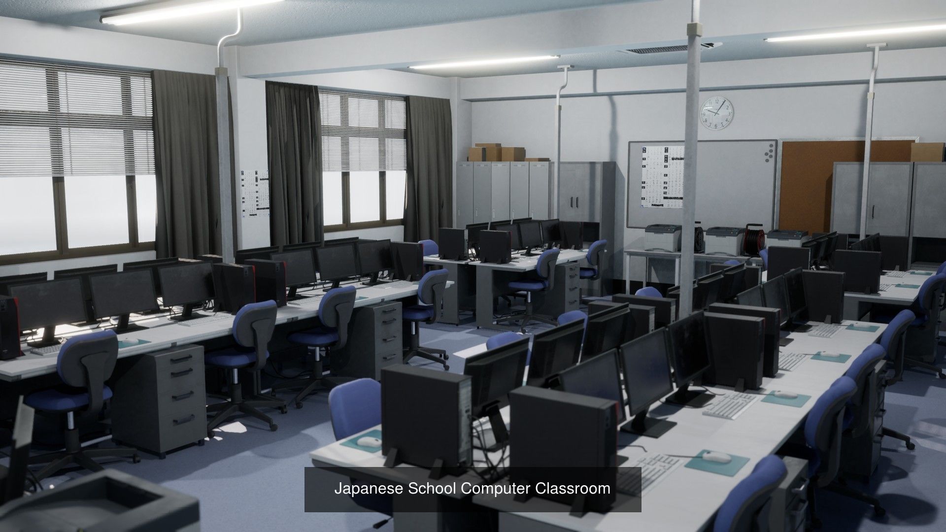Japanese School Collection 2 - 6  School Scenes _7