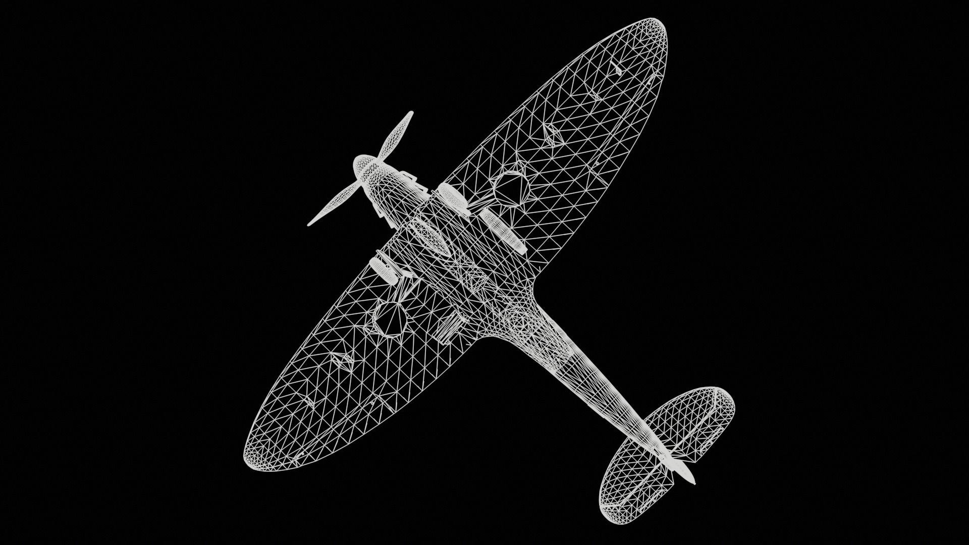 Supermarine Spitfire 3D model_20