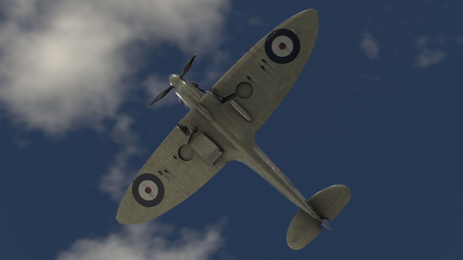 Supermarine Spitfire 3D model_9