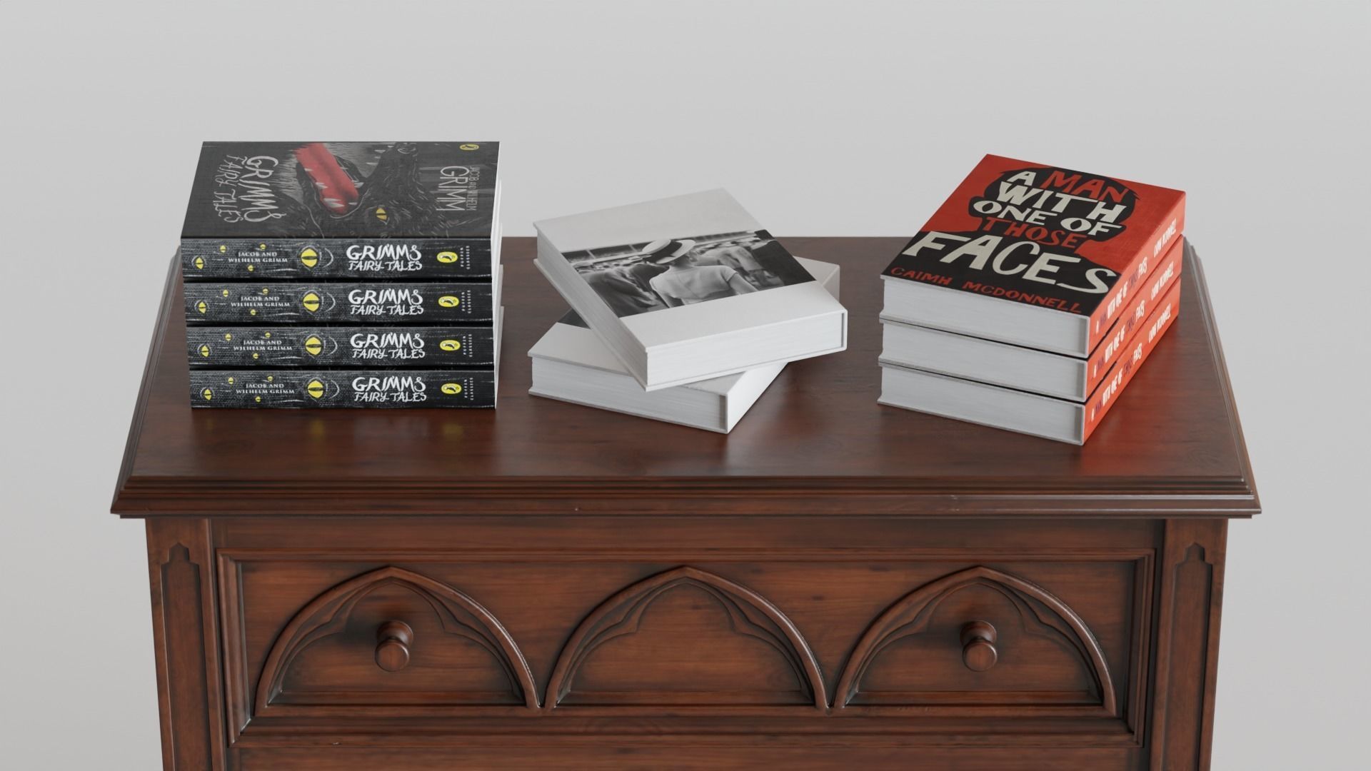 Coffee Table Book decoration  3D model_4