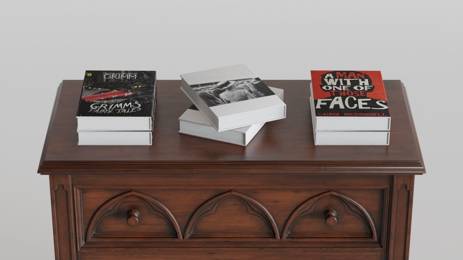 Coffee Table Book decoration  3D model_9