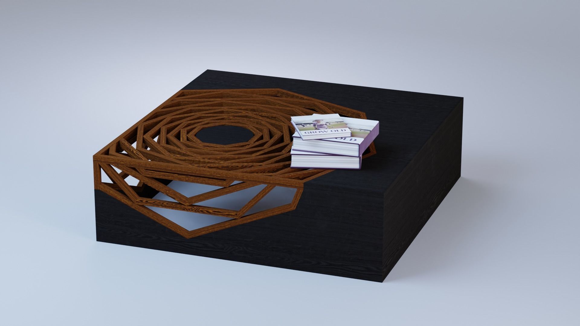Coffee Table Book decoration  3D model_14