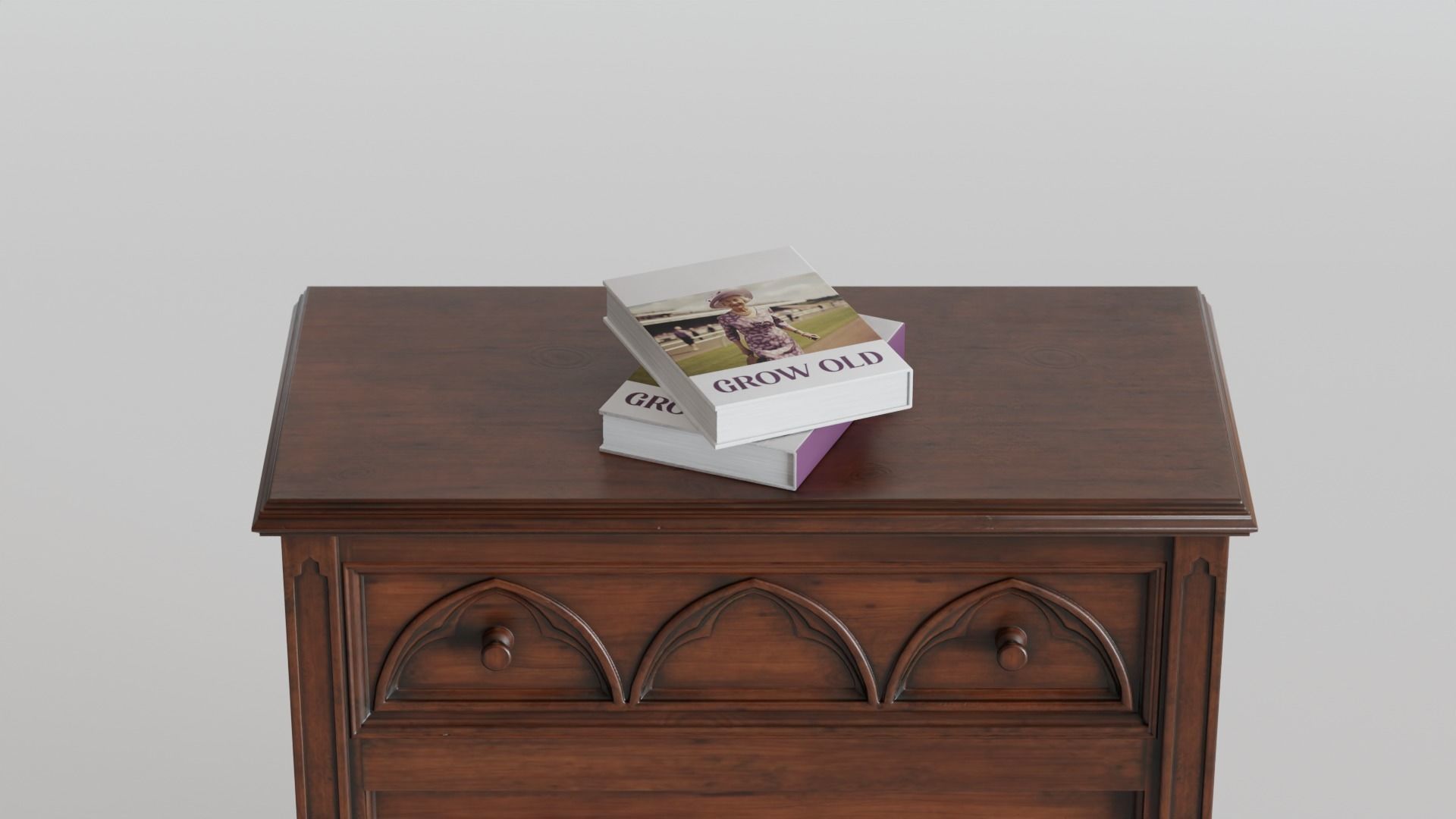 Coffee Table Book decoration  3D model_8