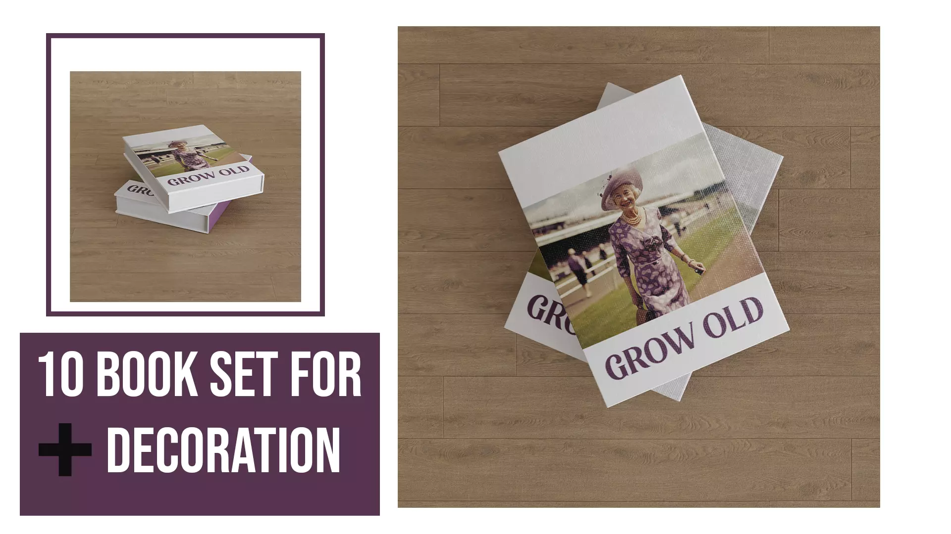 Coffee Table Book decoration  3D model_0