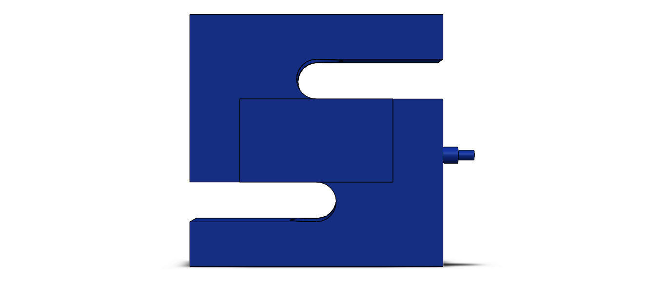 Load Cell Celula de Carga CKS 100kgf 3D model_26