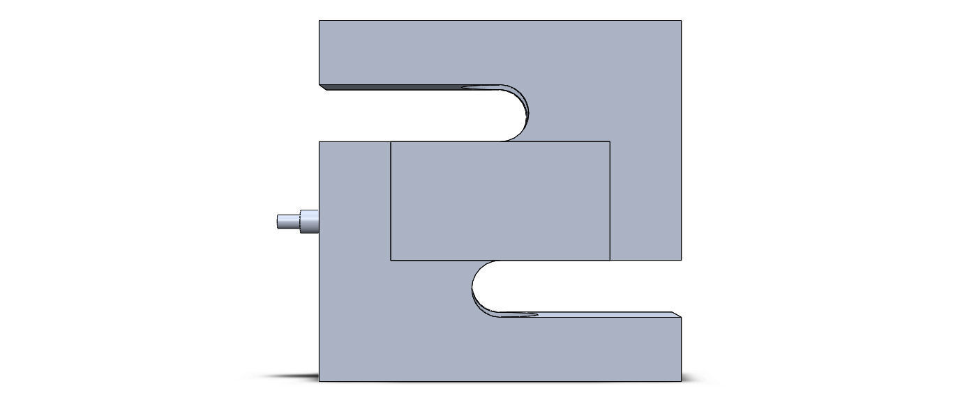Load Cell Celula de Carga CKS 100kgf 3D model_4