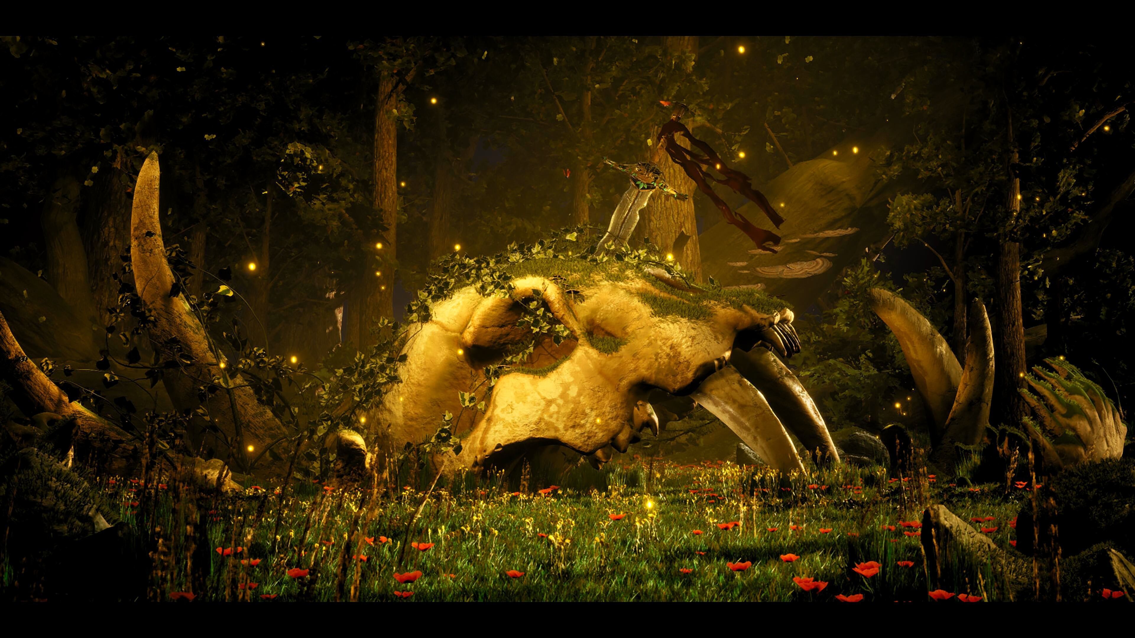 SaberTooth Skull Low-poly 3D model_5