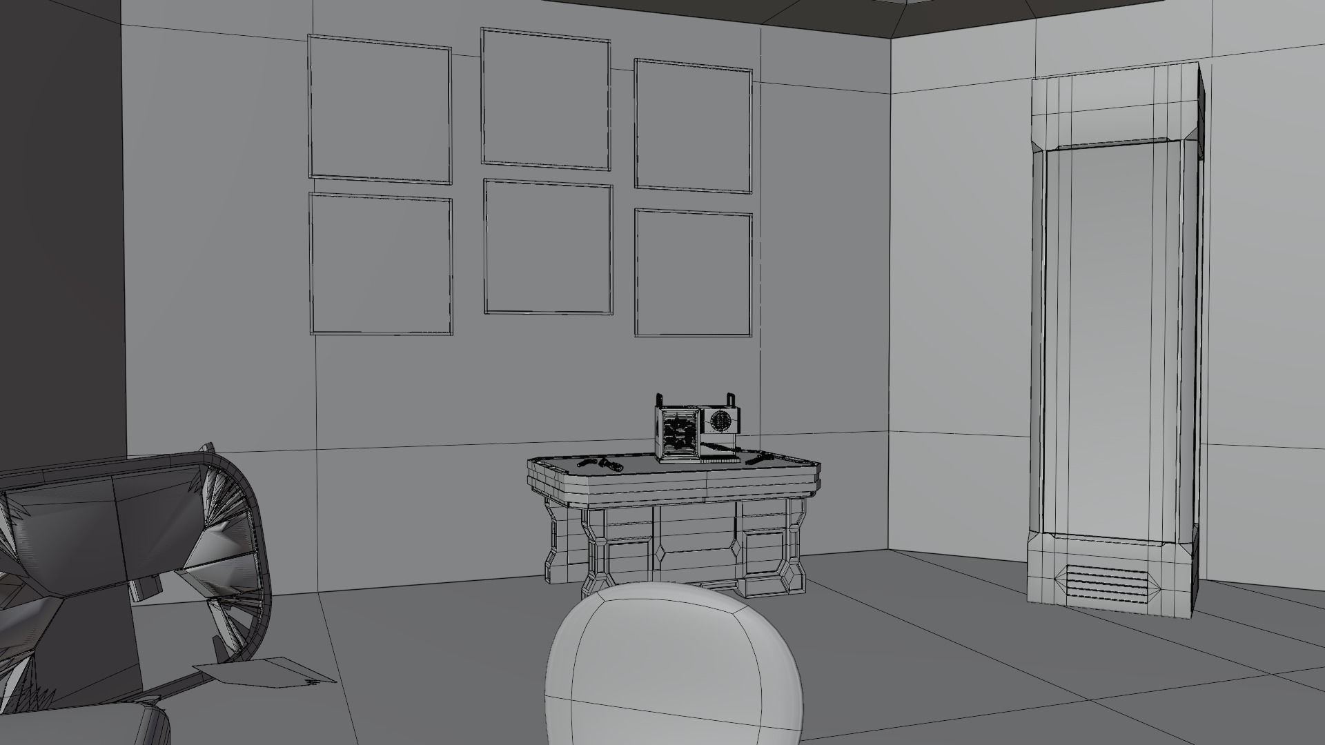 Sci-fi factory 3D model_31