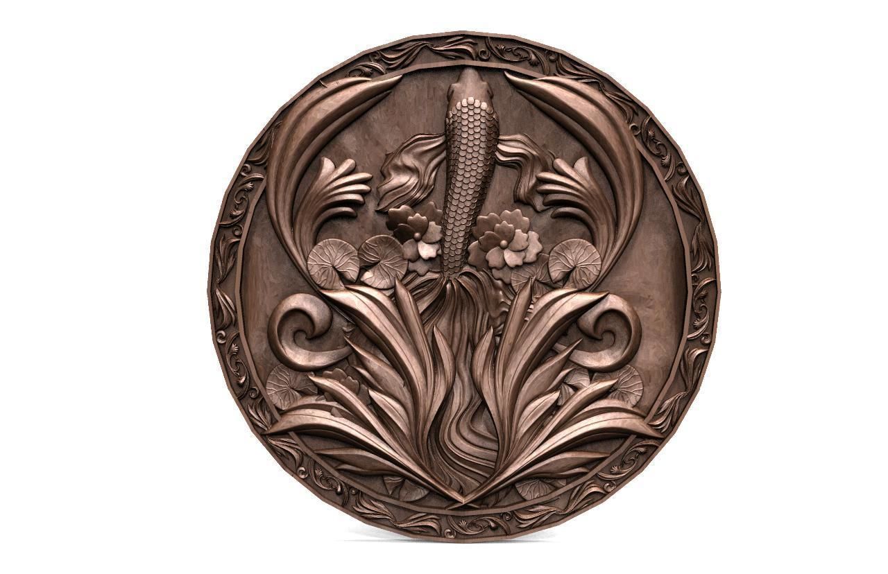 Fish CNC  3D print model_1