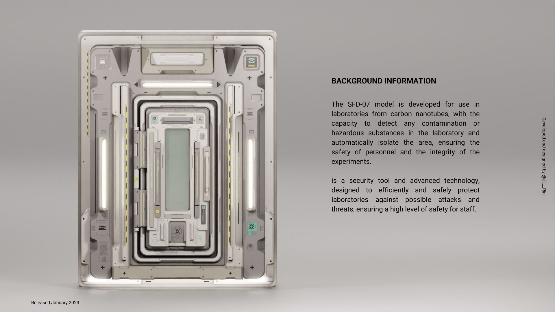 Sci-Fi Doors Vol II 3D model_5