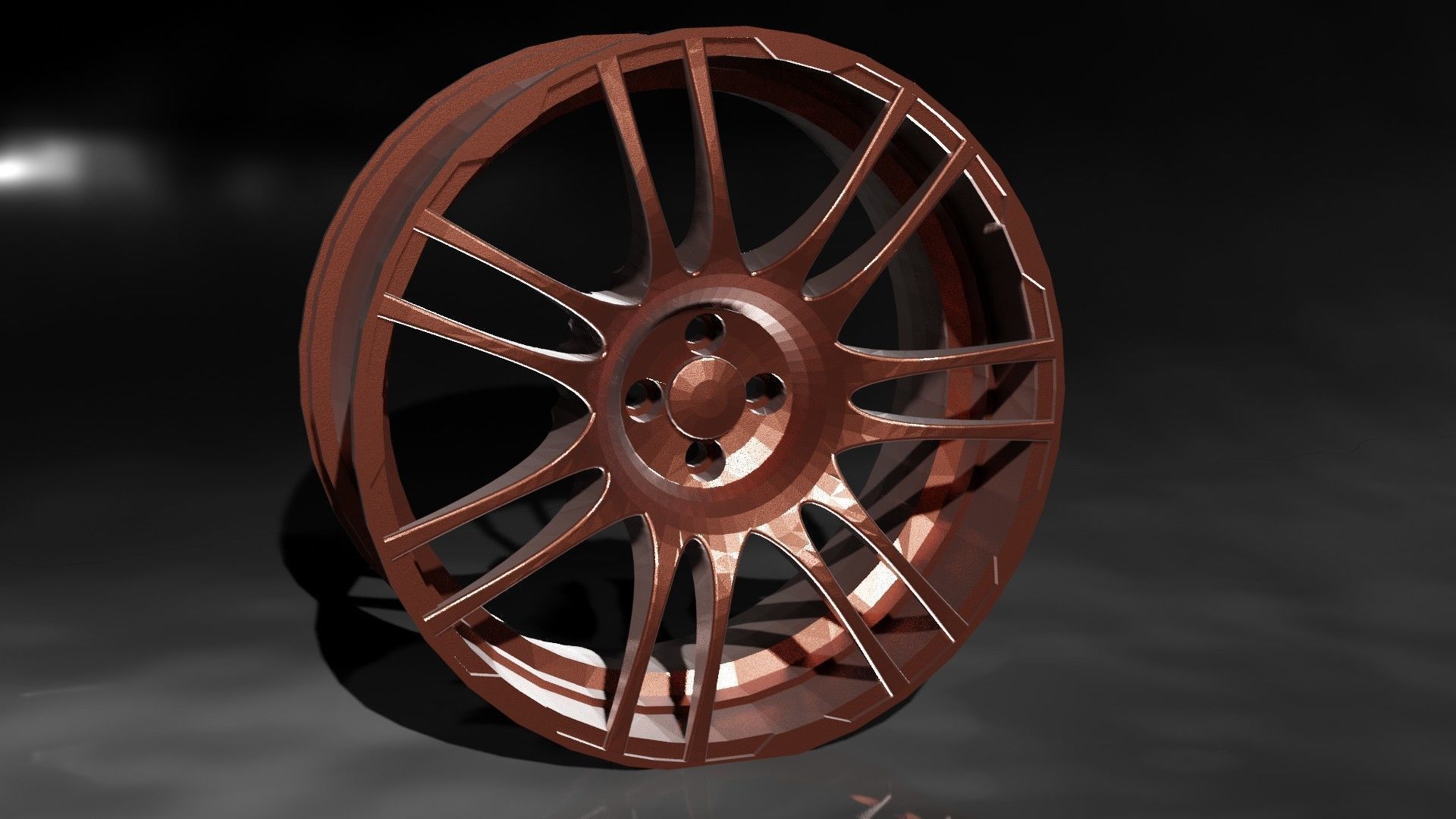 Car Rims 3D print model_1