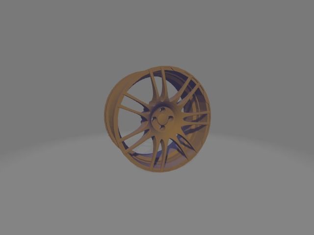Car Rims 3D print model_2