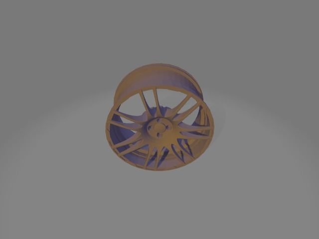 Car Rims 3D print model_3