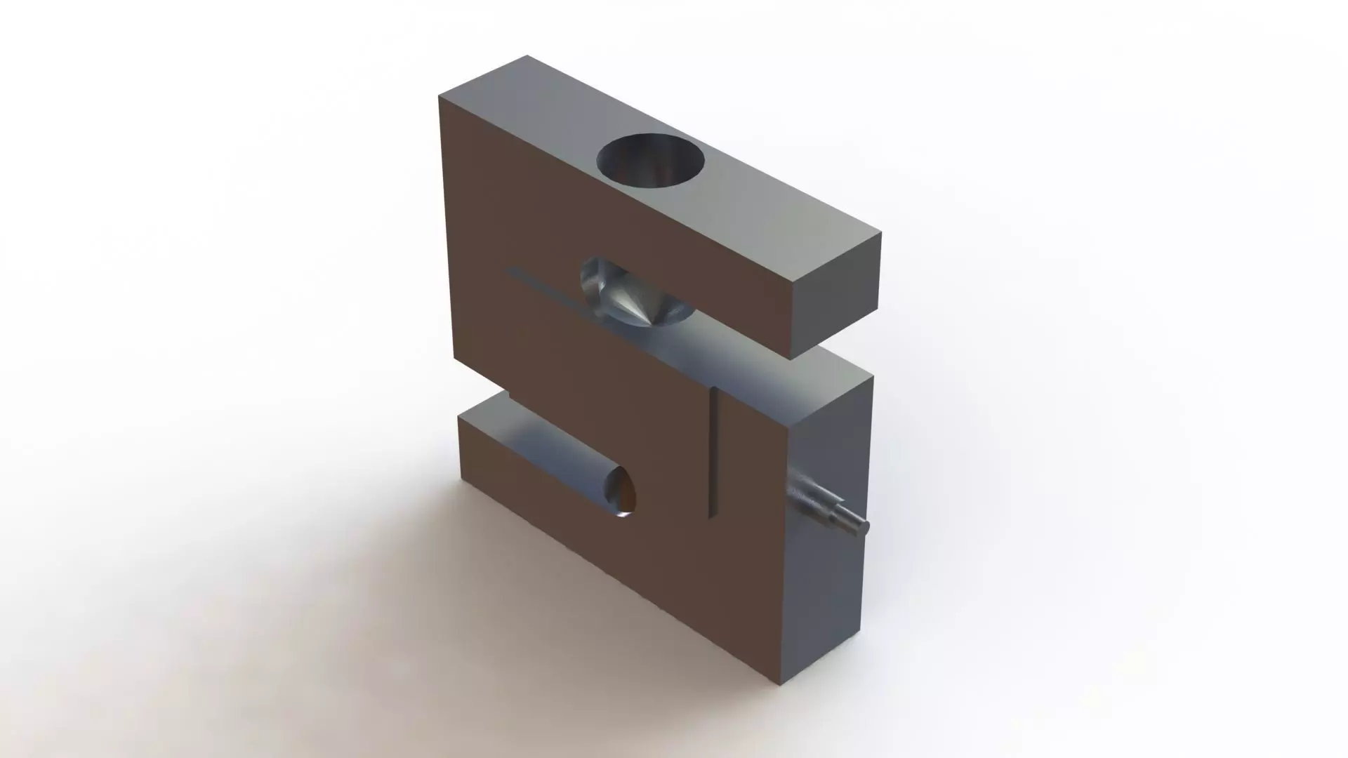 Load Cell Celula de Carga CKS 500kgf 3D model_0