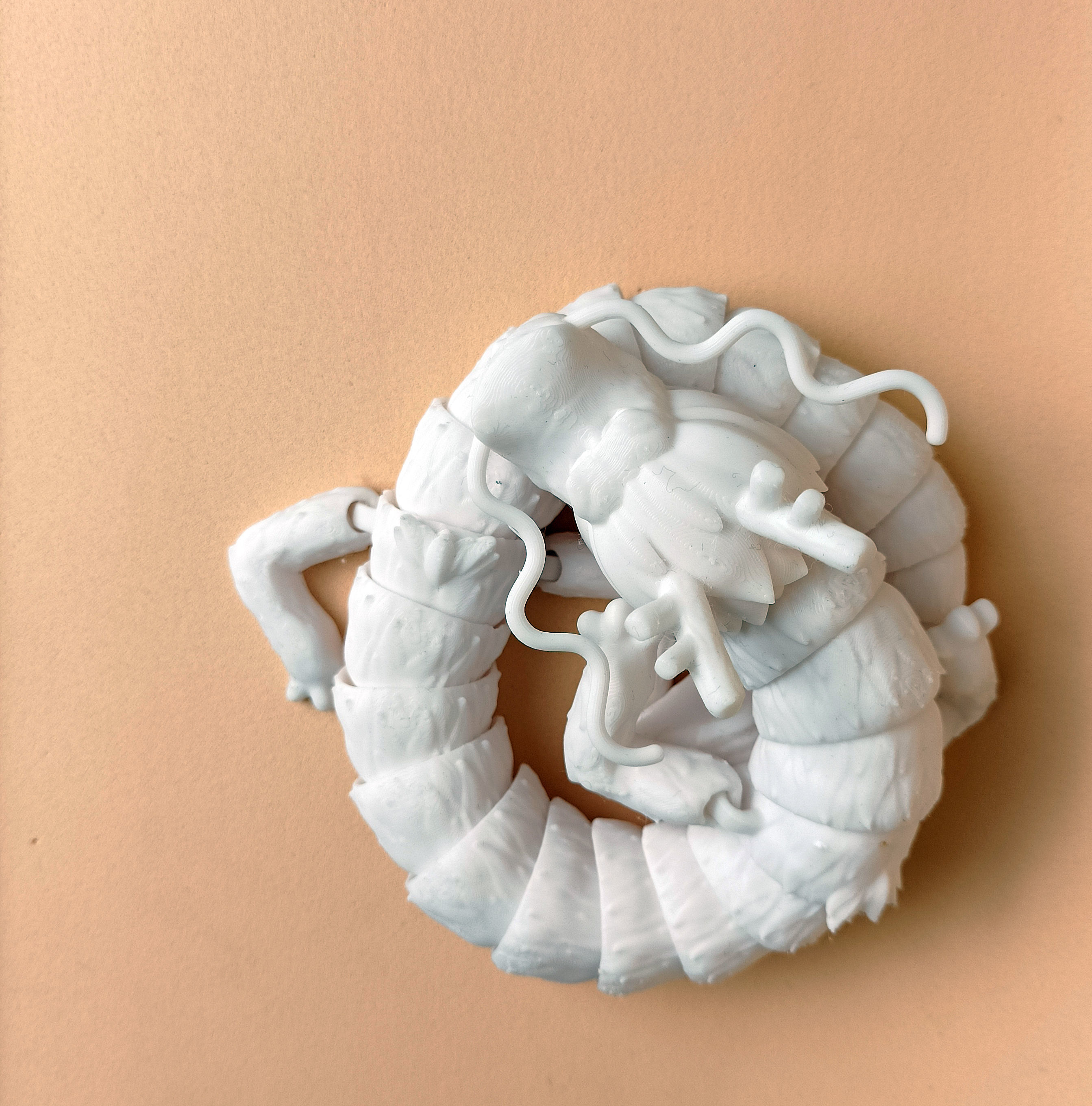 Articulated Fantasy Dragon 3D print model_1