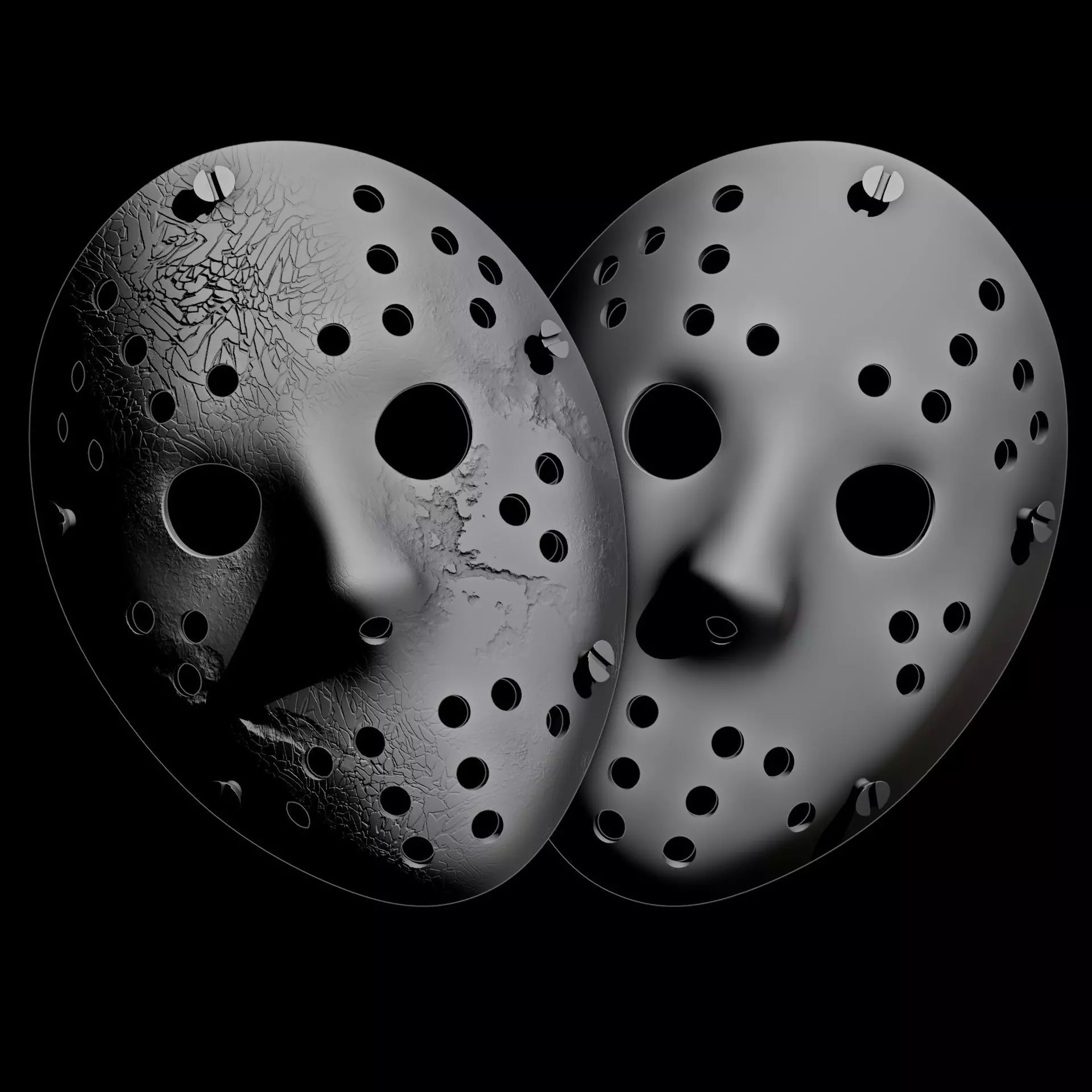 Jason Voorhees Friday the 13th Mask Printable 3D print model