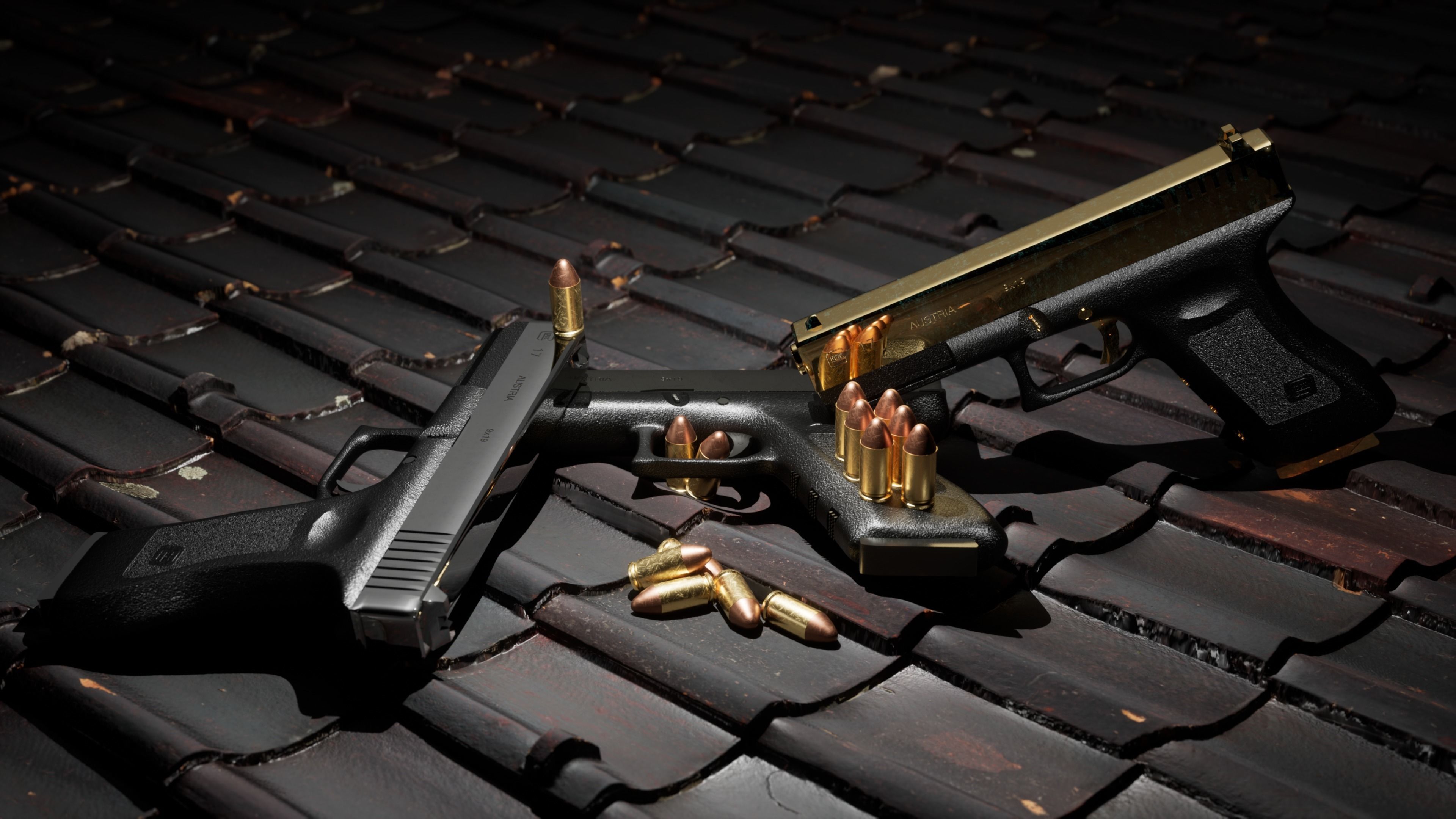 Glock 17 Low-poly 3D model_2