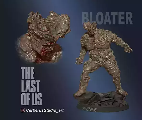 THE LAST OF US      BLOATER  3D print model