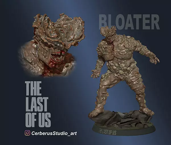 THE LAST OF US      BLOATER  3D print model_0