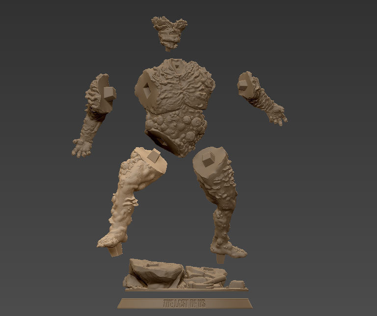 THE LAST OF US      BLOATER  3D print model_3