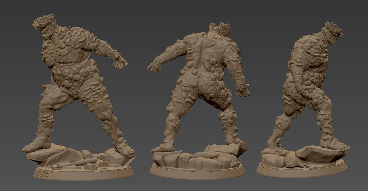 THE LAST OF US      BLOATER  3D print model_2