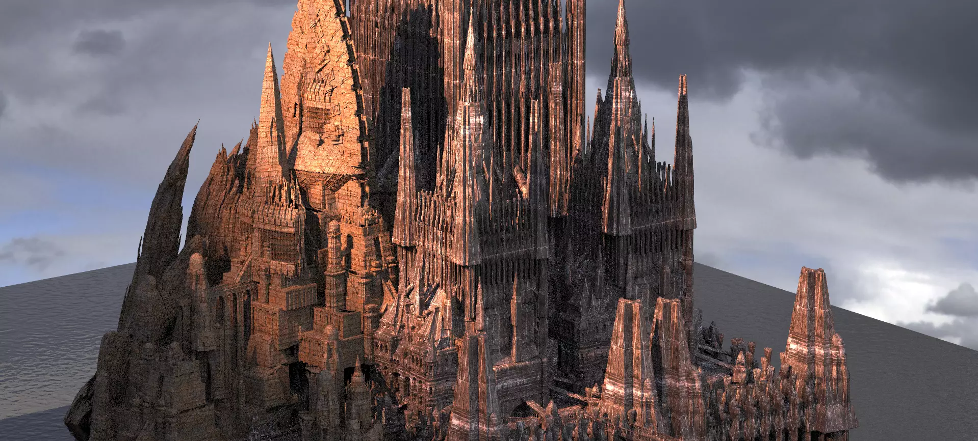 Conan Kings Barbarian Tower 4 3D model_0