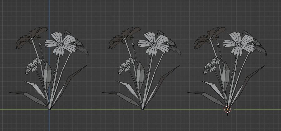 Coreopsis Flower Free low-poly 3D model_5