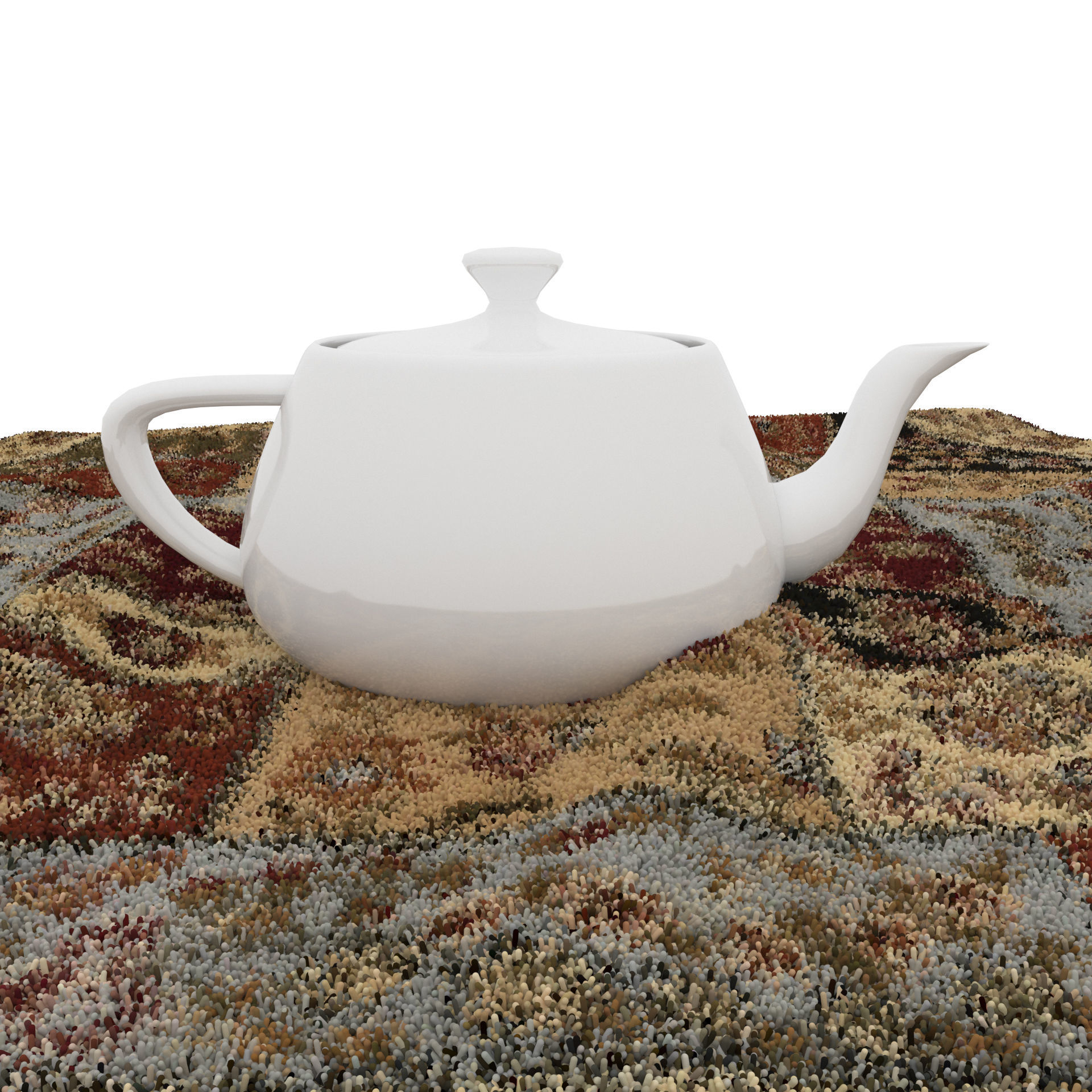 Rugs No 821 Low-poly 3D model_8