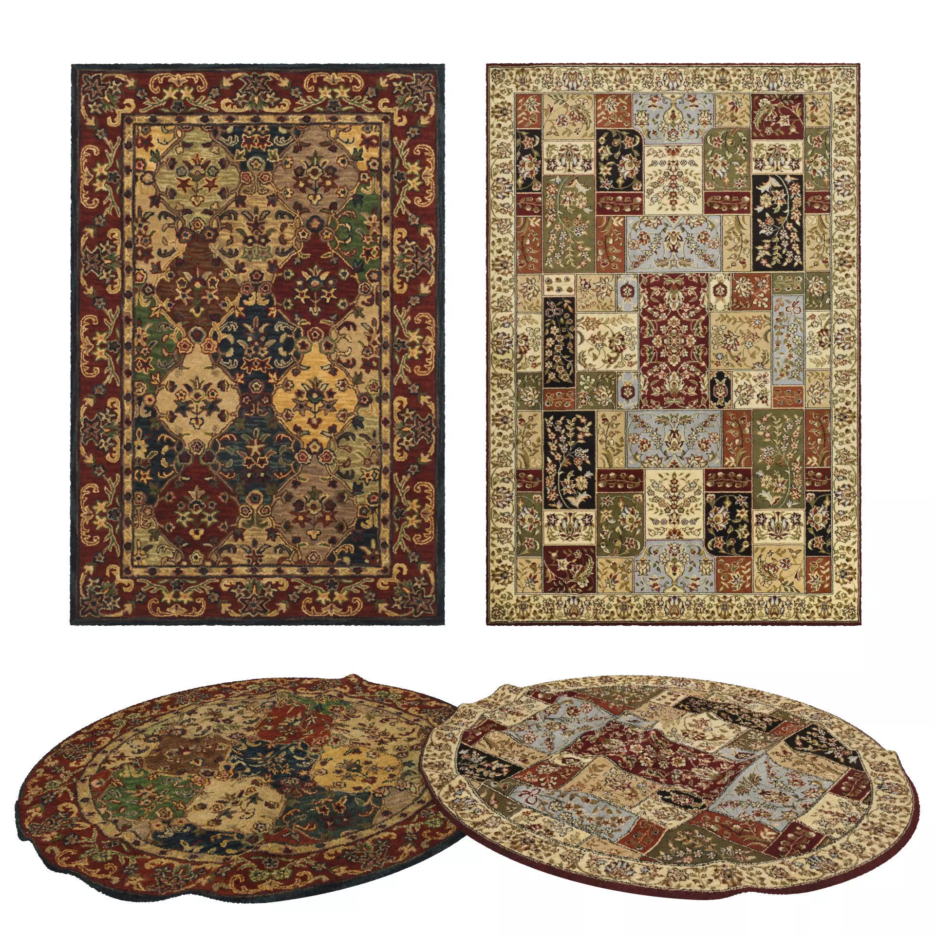 Rugs No 821 Low-poly 3D model_0