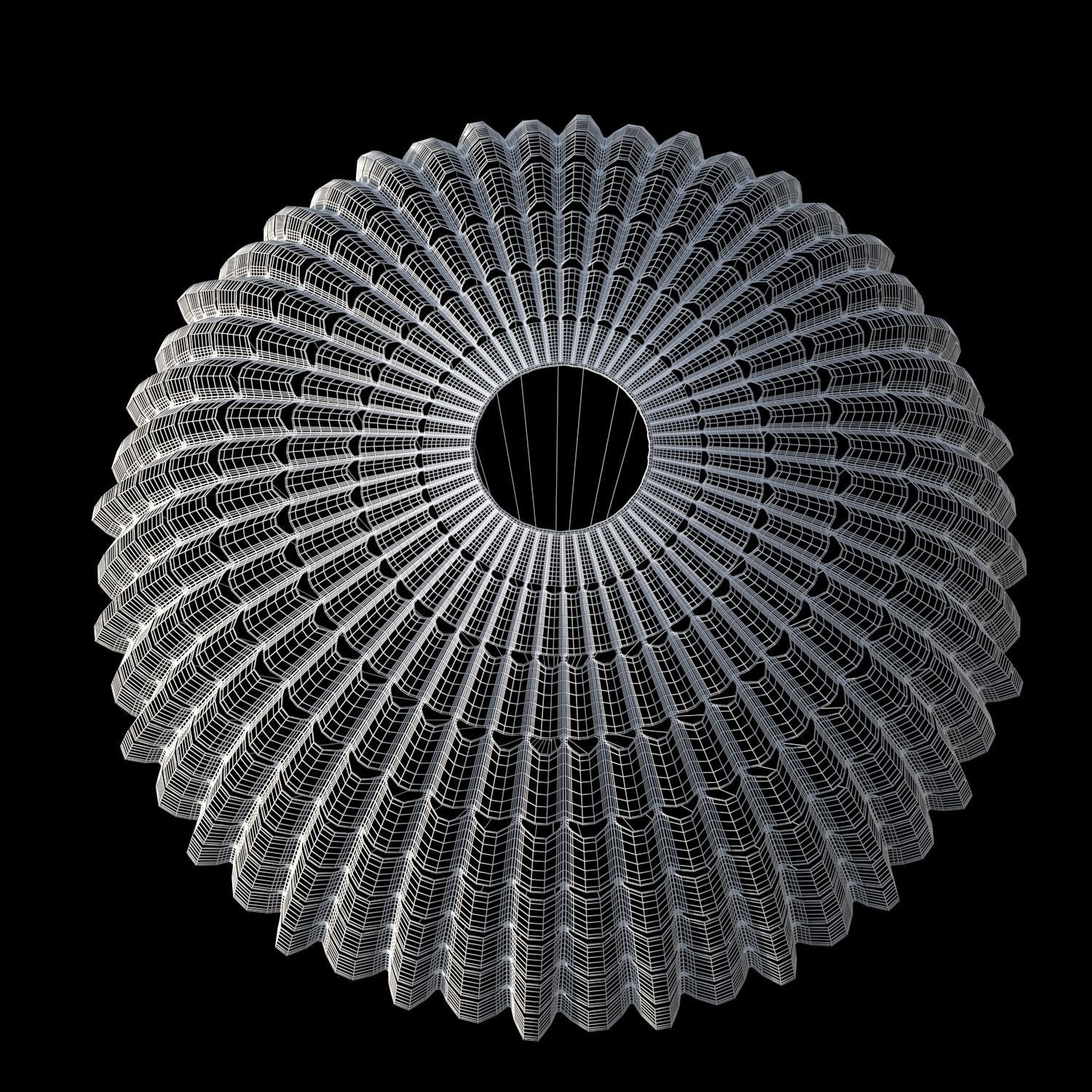 High quality 3D model parachute 3D model_8