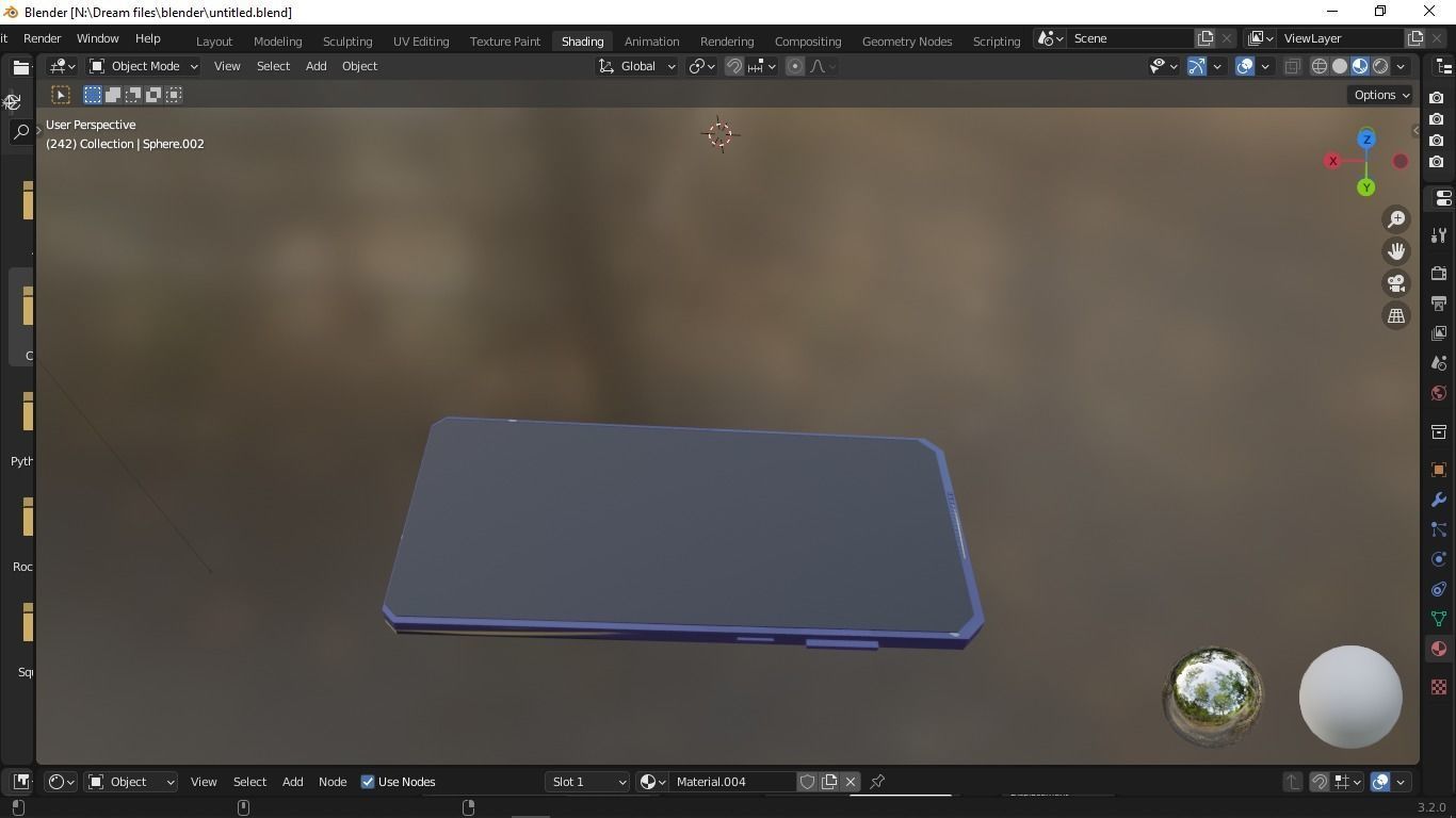 moblie 3d model phone Free 3D model_7