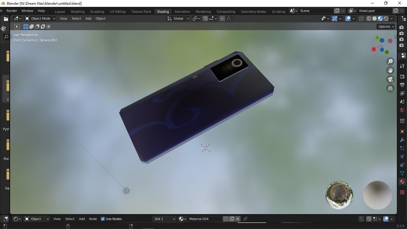 moblie 3d model phone Free 3D model_6