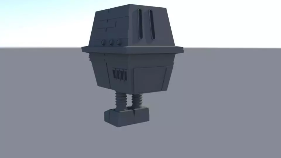 Gonk Droid 3D print model_0