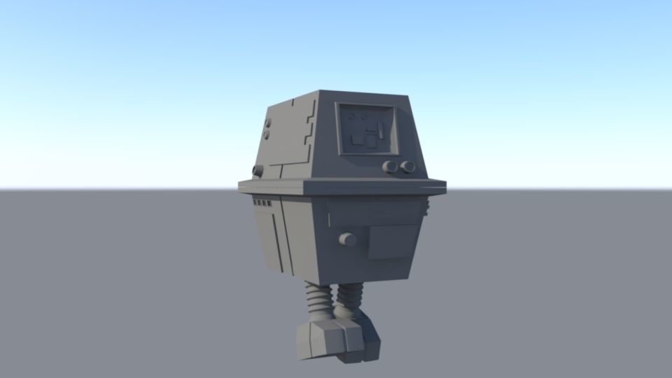 Gonk Droid 3D print model_3