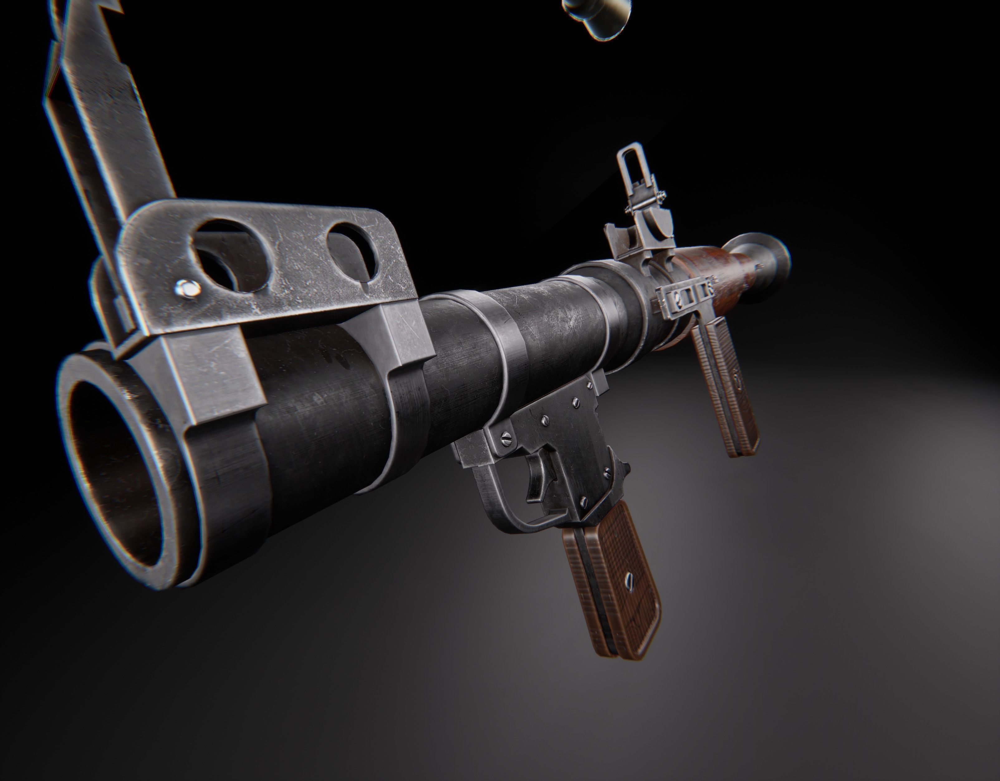 Modern AAA Mega all in one 30 weapons pack Game-Ready PBR Low-poly 3D model_46