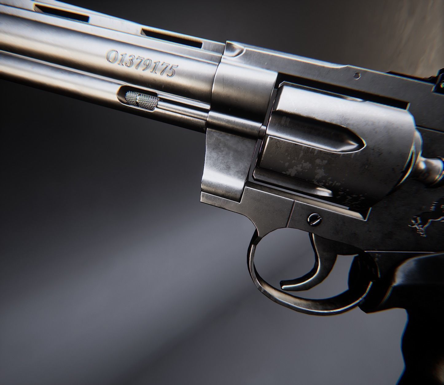 Modern AAA Mega all in one 30 weapons pack Game-Ready PBR Low-poly 3D model_119