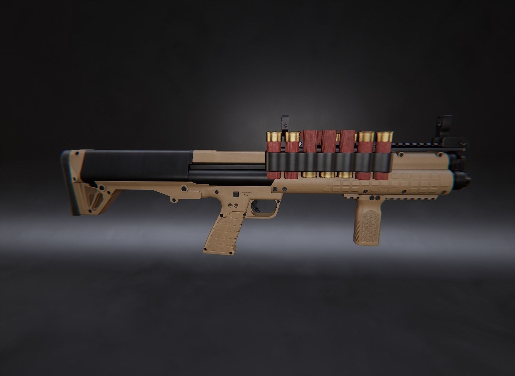 Modern AAA Mega all in one 30 weapons pack Game-Ready PBR Low-poly 3D model_101