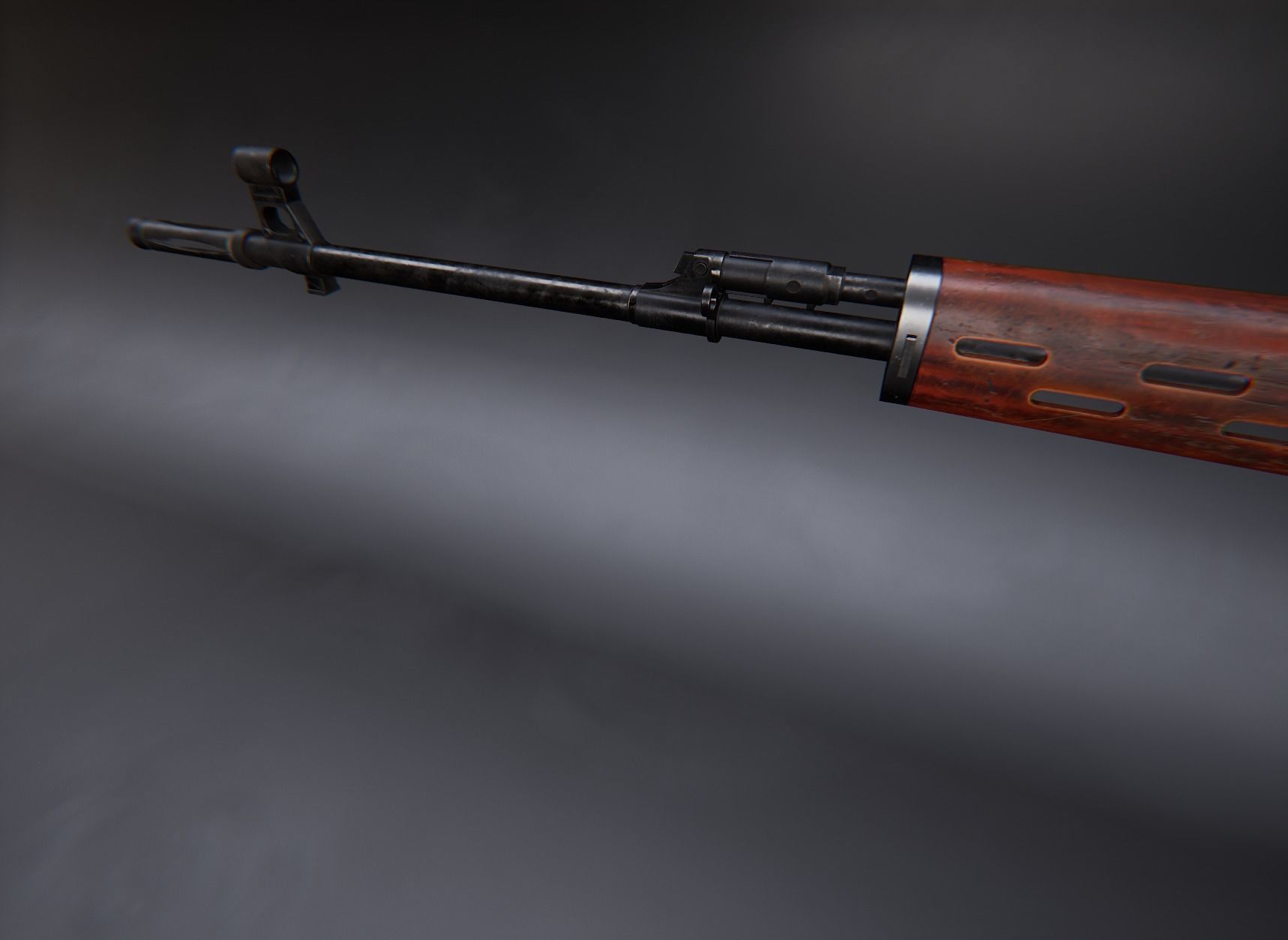 Modern AAA Mega all in one 30 weapons pack Game-Ready PBR Low-poly 3D model_85