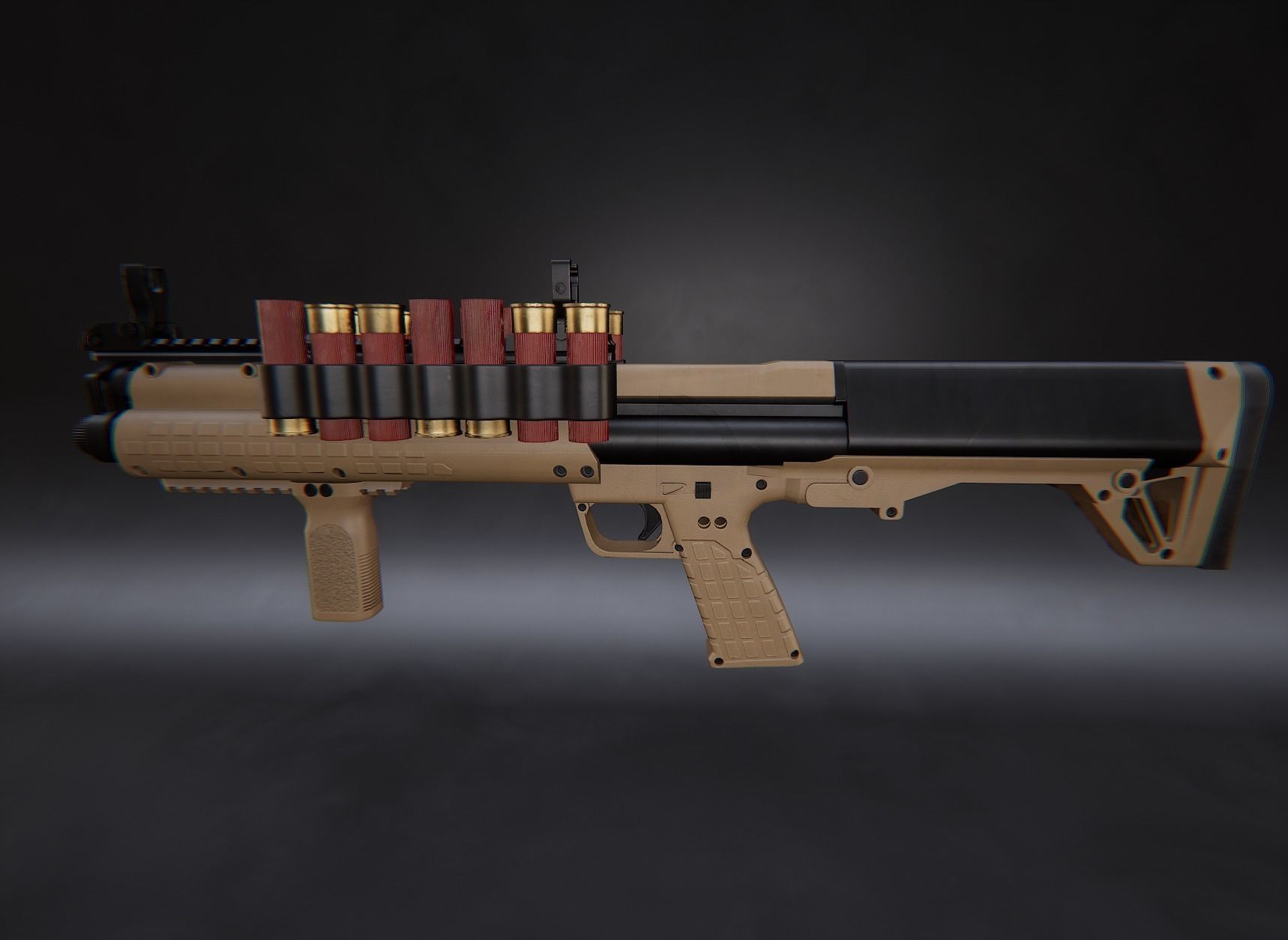 Modern AAA Mega all in one 30 weapons pack Game-Ready PBR Low-poly 3D model_99