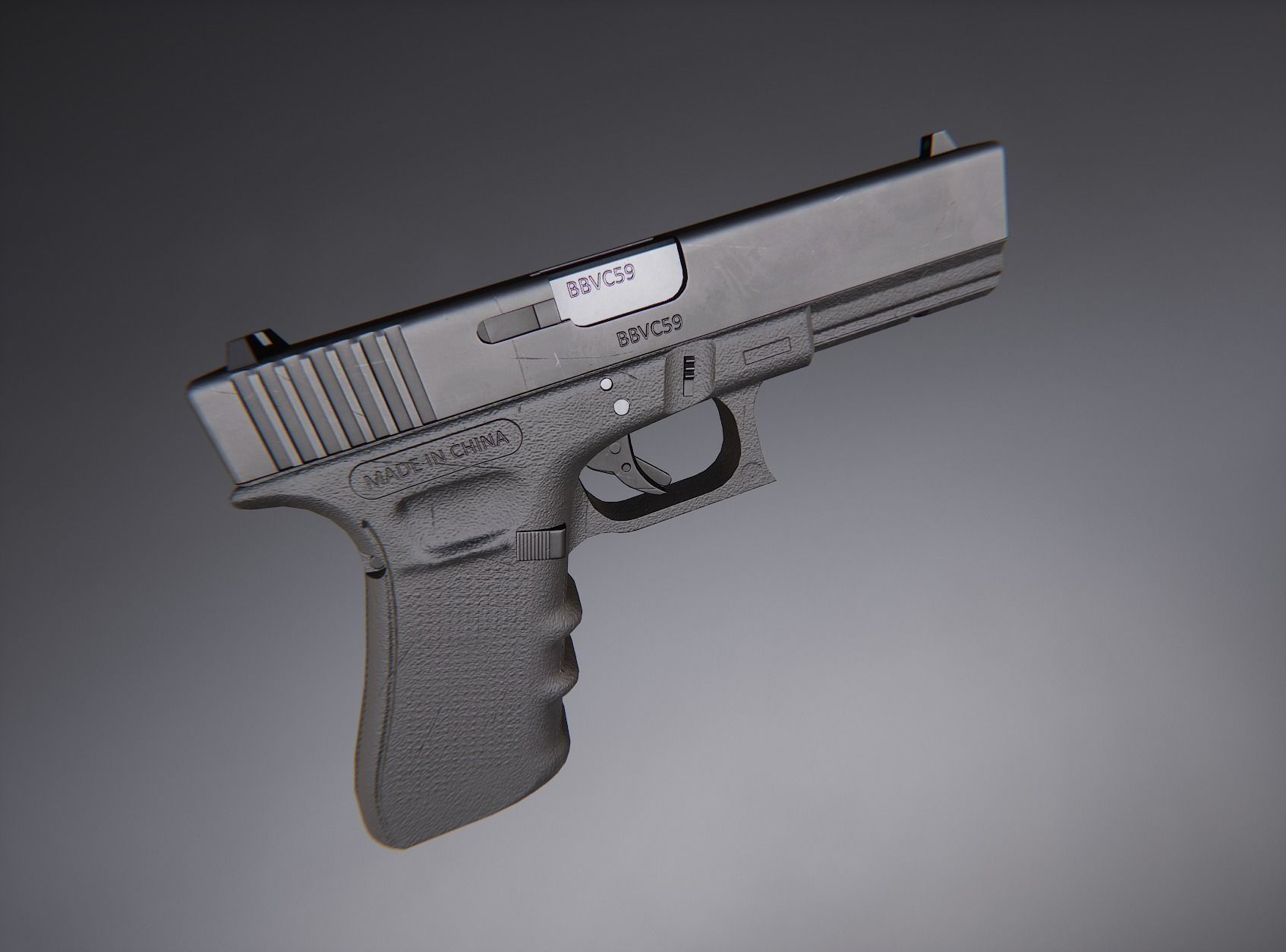 Modern AAA Mega all in one 30 weapons pack Game-Ready PBR Low-poly 3D model_89