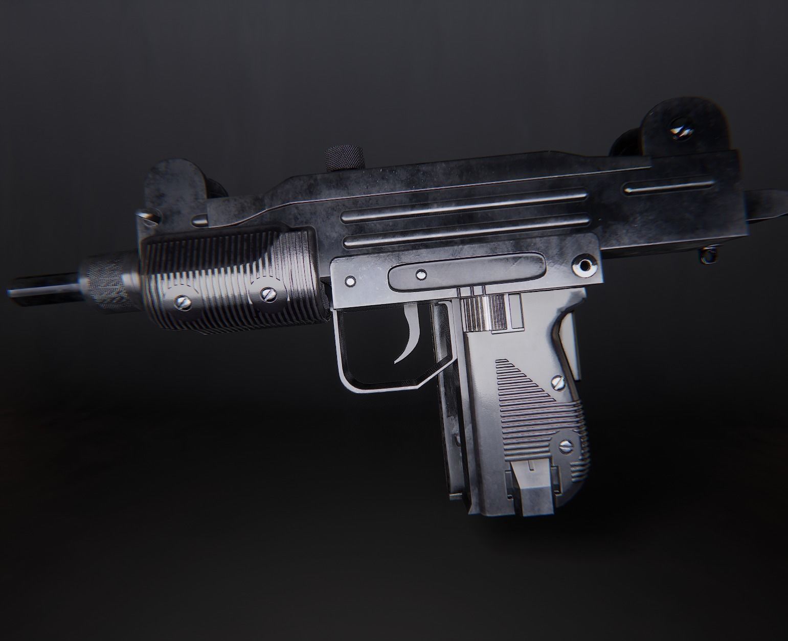 Modern AAA Mega all in one 30 weapons pack Game-Ready PBR Low-poly 3D model_72