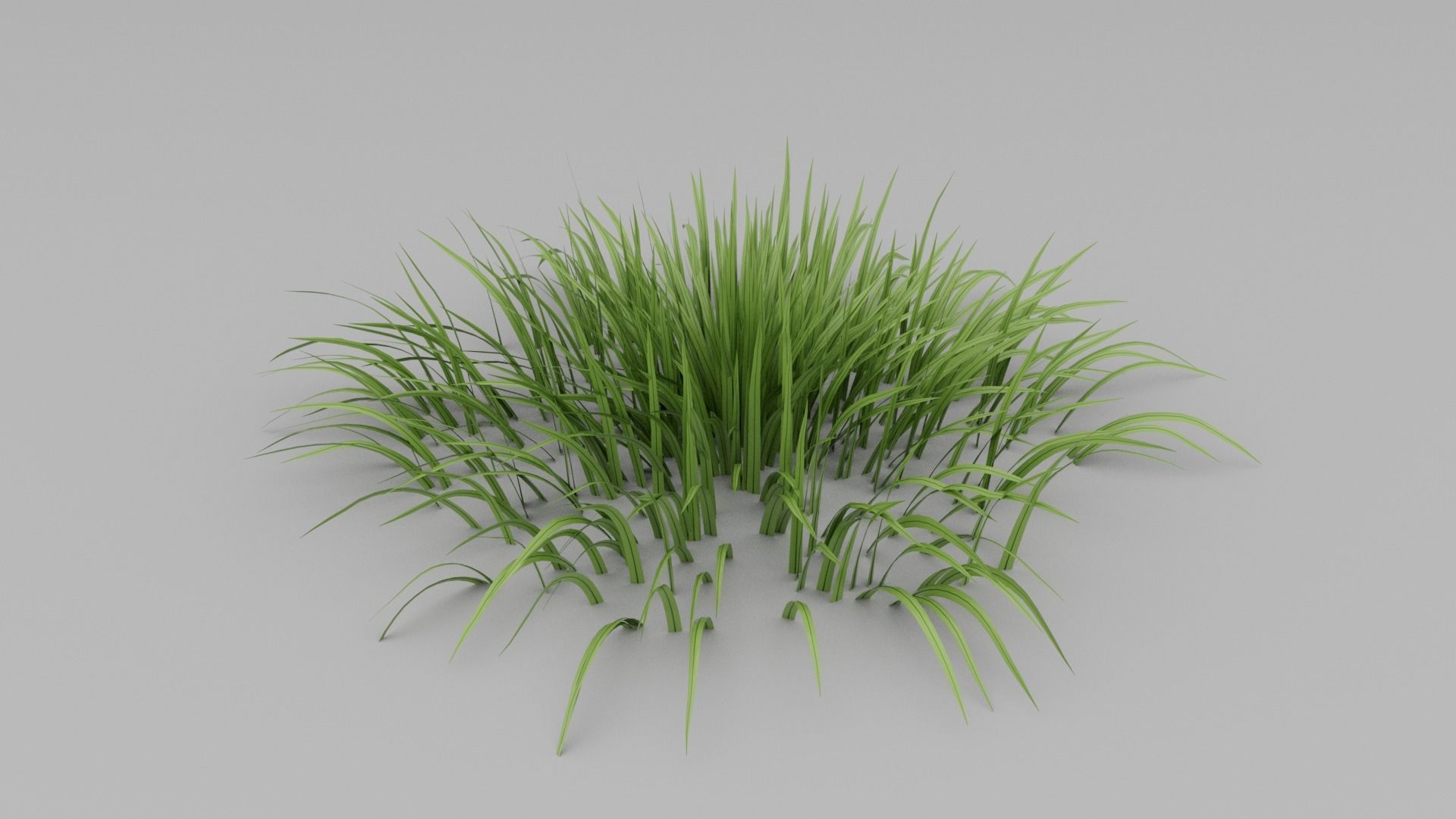 Grass Free low-poly 3D model_1
