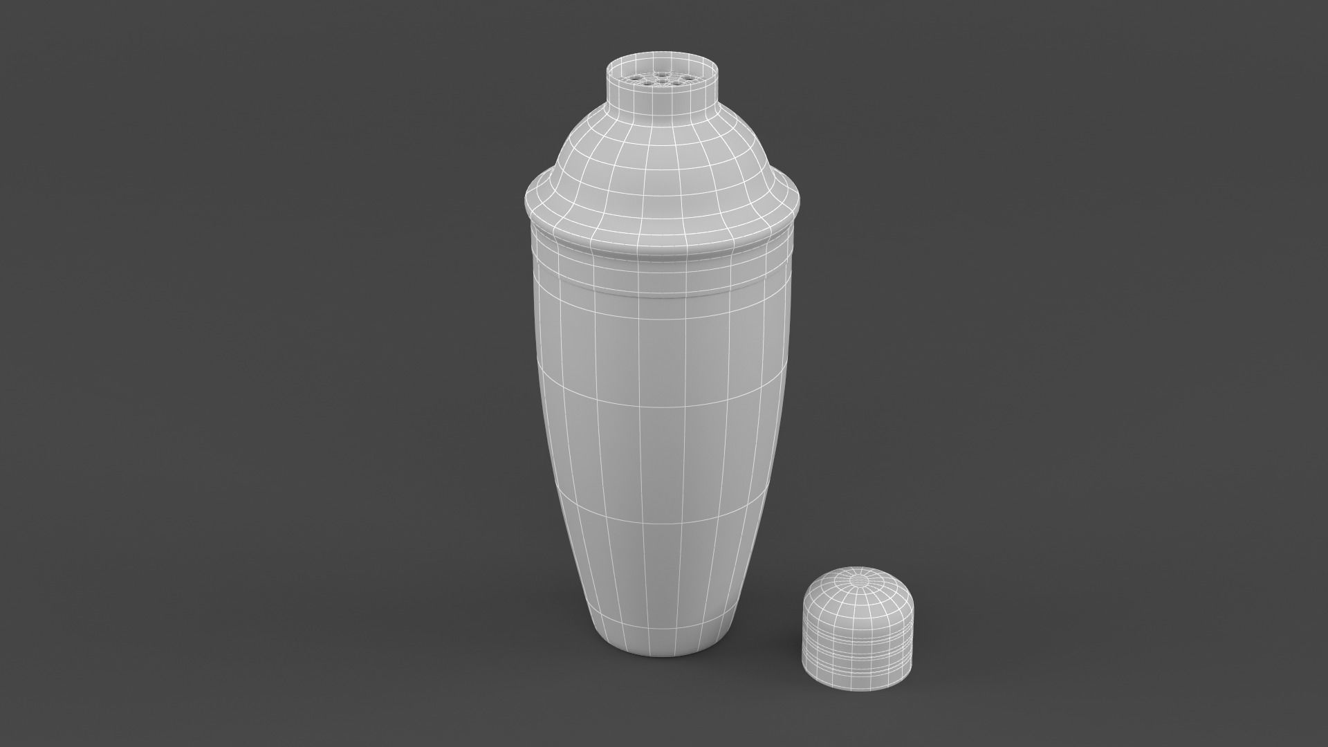 Cocktail Shaker 3D model_7