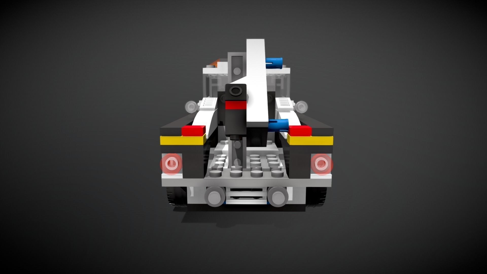 Lego Highway Speedster Truck 3D model_3