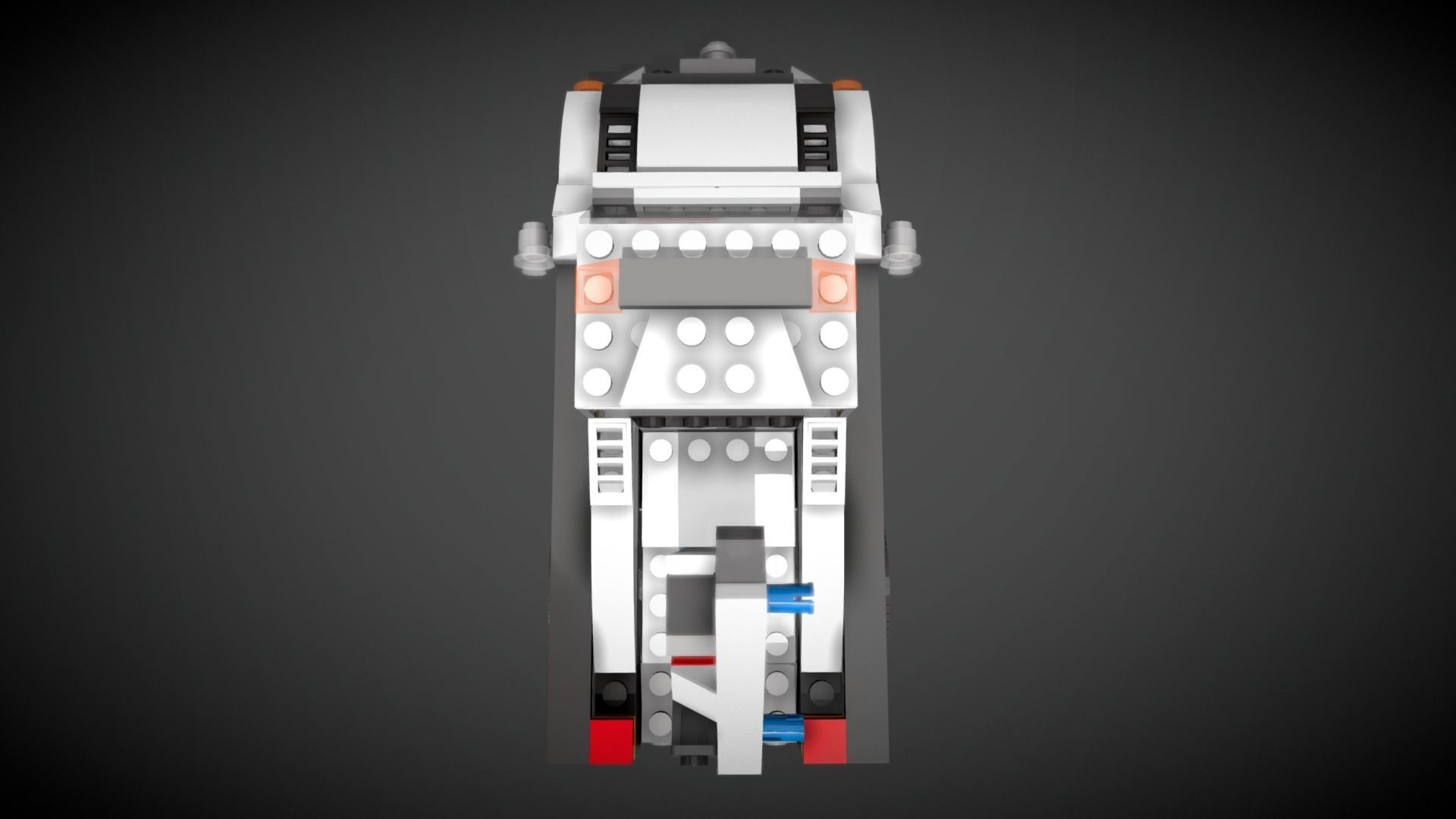 Lego Highway Speedster Truck 3D model_4